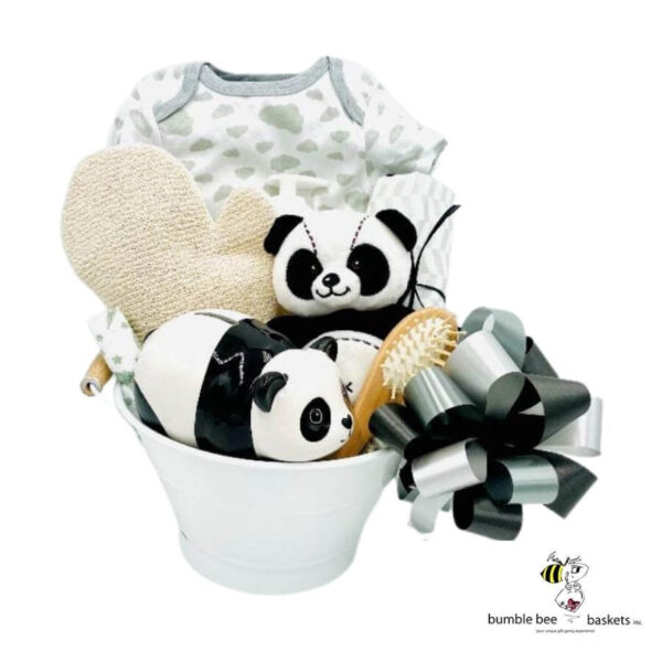 baby panda gift basket