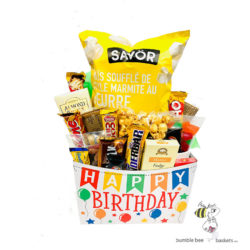 Happy Birthday Deluxe Gift Basket Calgary