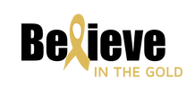 believe in the gold logo
