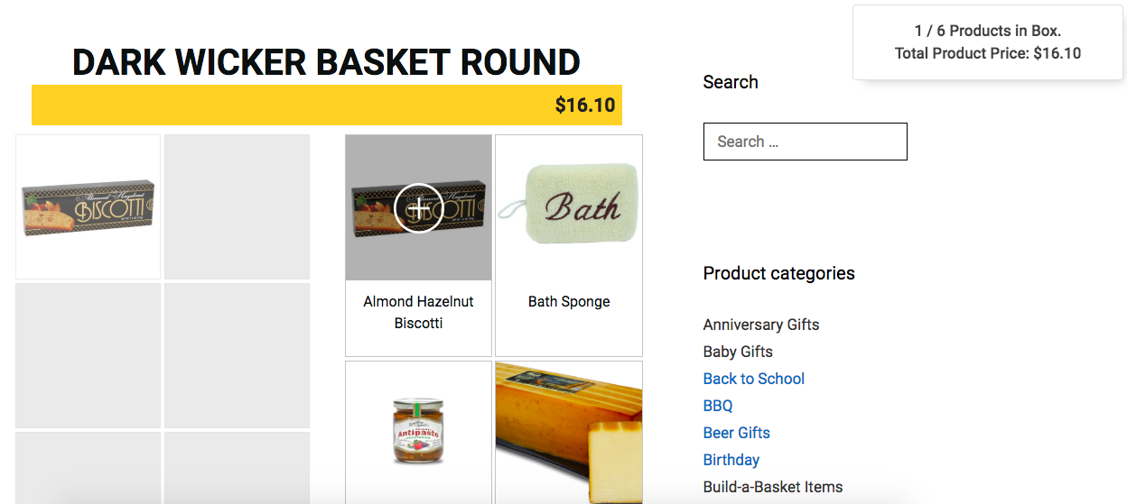 add build-a-basket items
