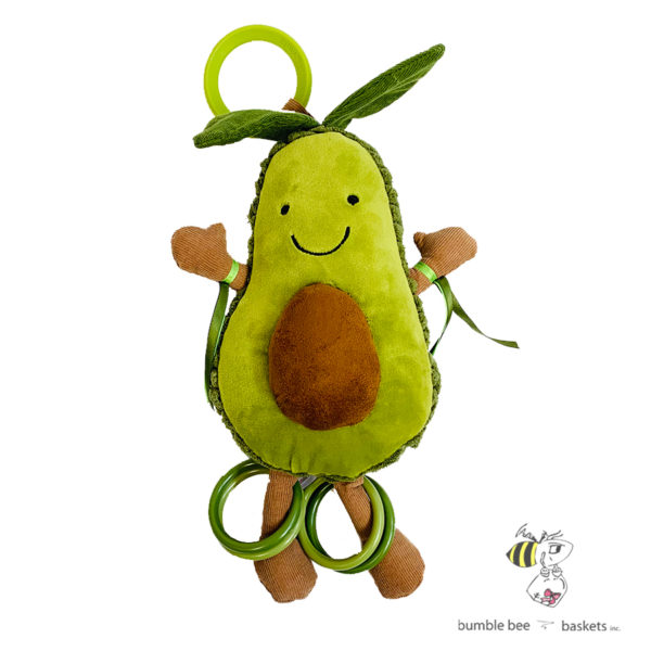 avocado baby teether